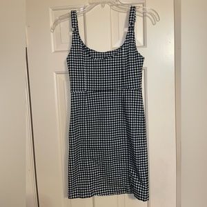 Forever 21 Black and White Gingham Dress